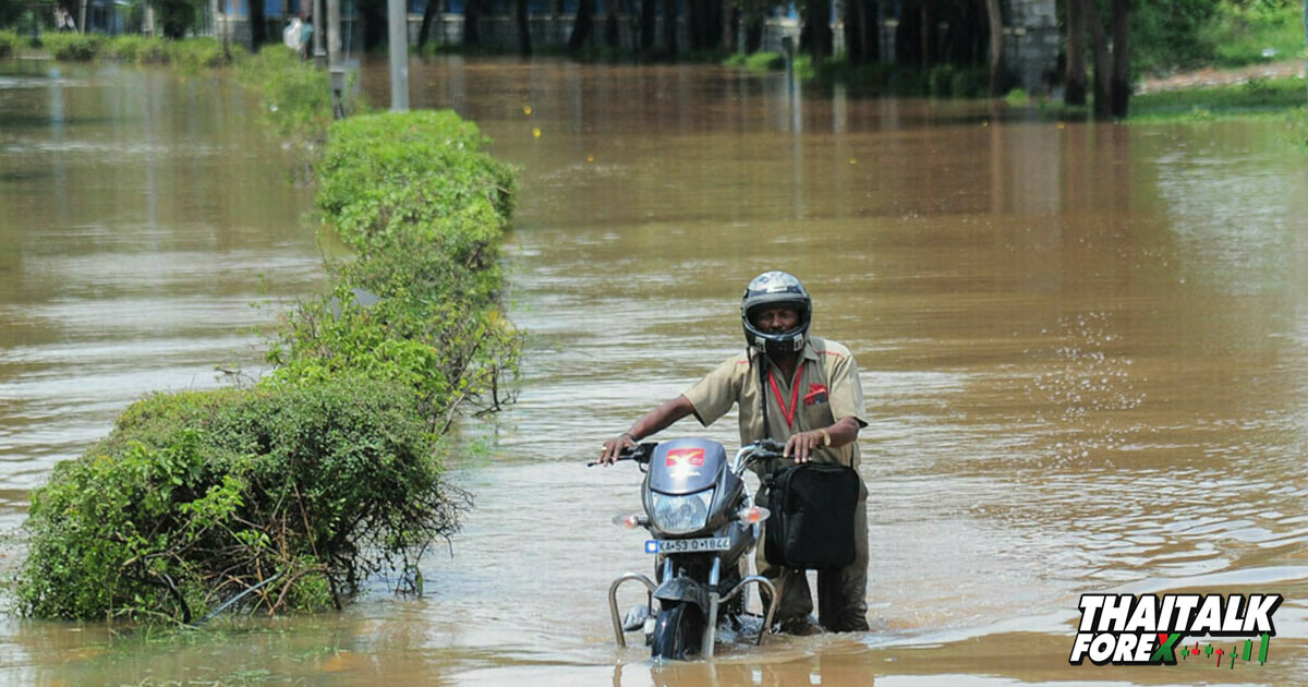 update ฝนตกหนักในอินเดีย น้ำท่วมย่านธุรกิจหลายเมือง