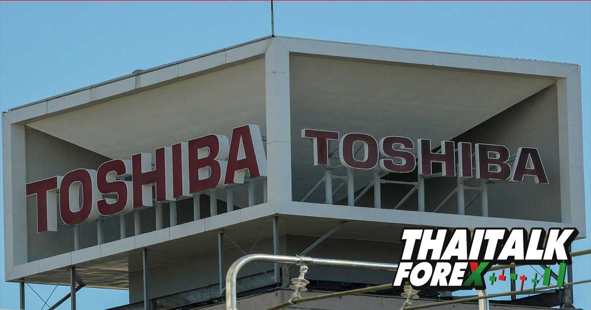 Toshiba รายงานผลกำไรลดลง 87.5% 