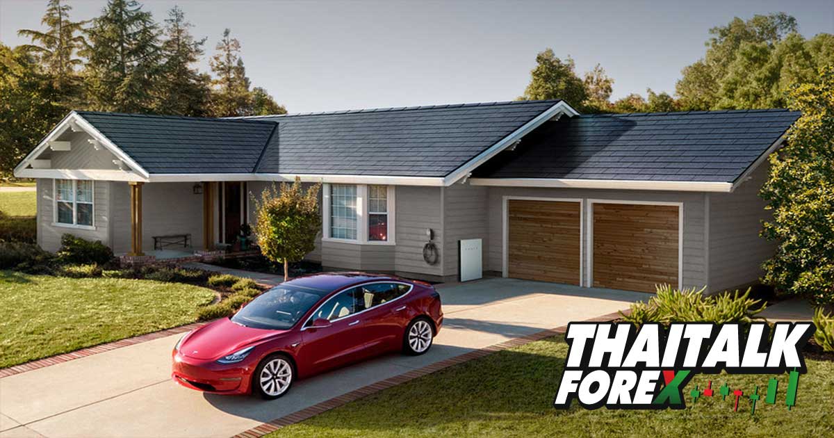 Tesla ติดตั้ง Solar Roof