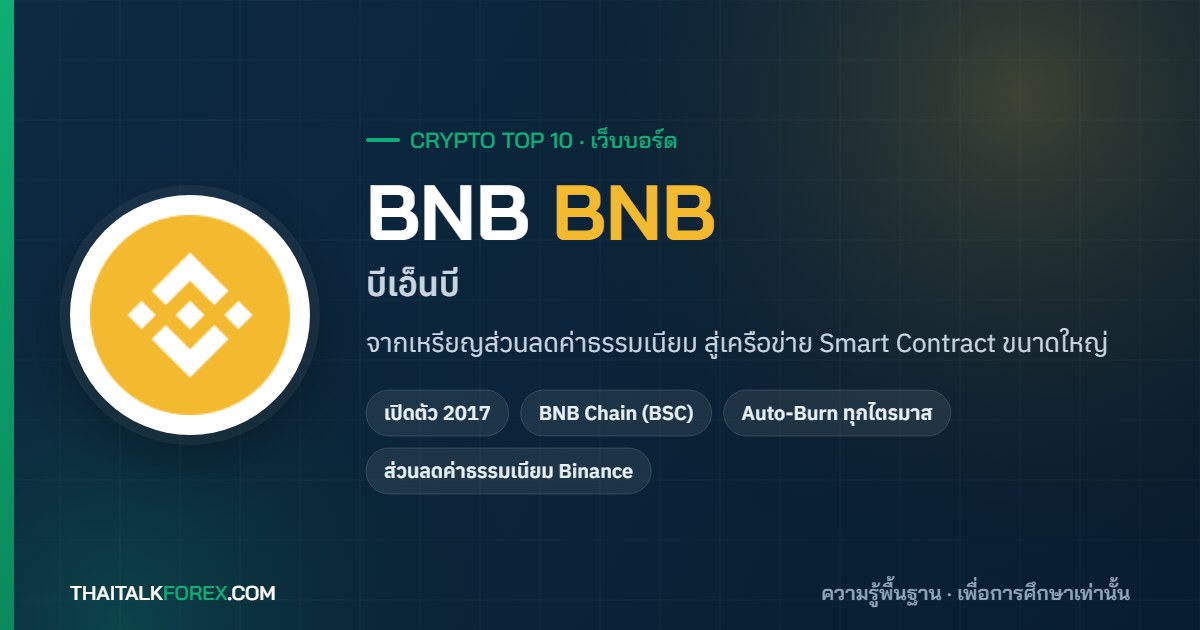 BNB (BNB) คืออะไร