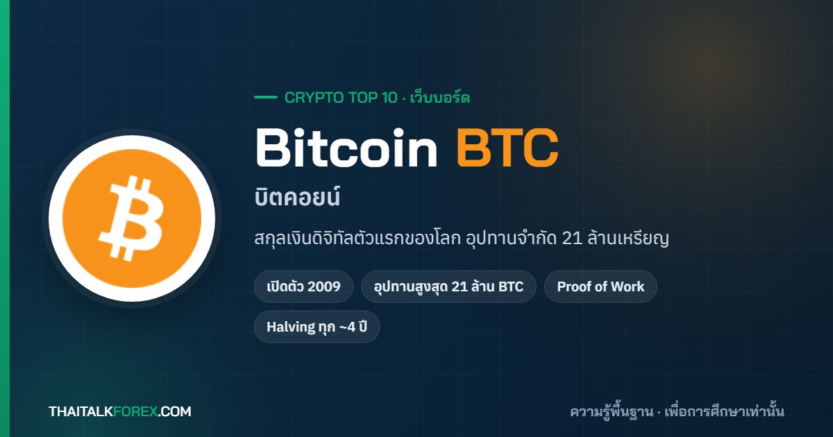 Bitcoin (BTC) คืออะไร